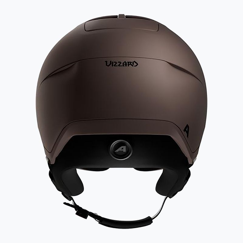 Ski helmet Alpina Vizzard Q-Lite ox brown att 4