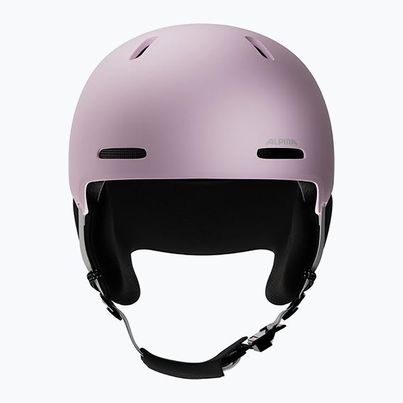 Children's ski helmet Alpina Zupo 2 light rose matt 3