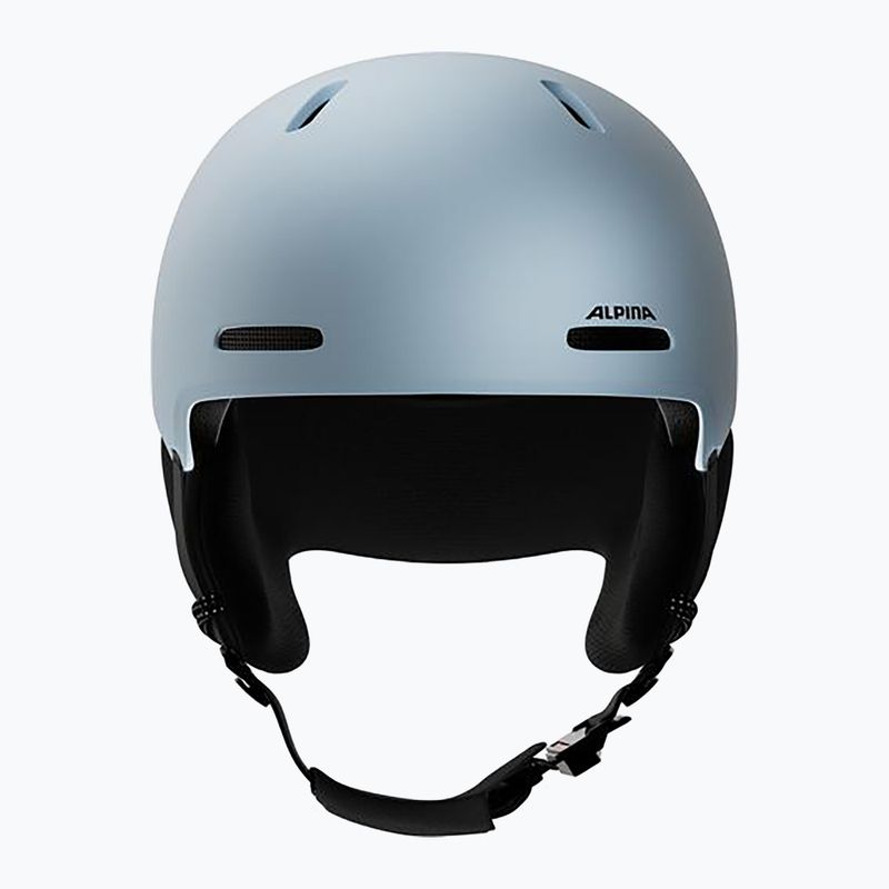 Children's ski helmet Alpina Zupo 2 ice blue matt 3