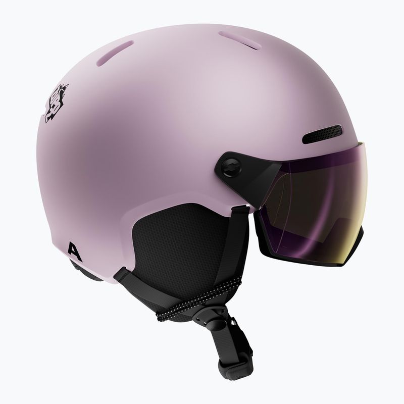 Children's ski helmet Alpina Zupo 2 Visor Q-Lite rose matt 2