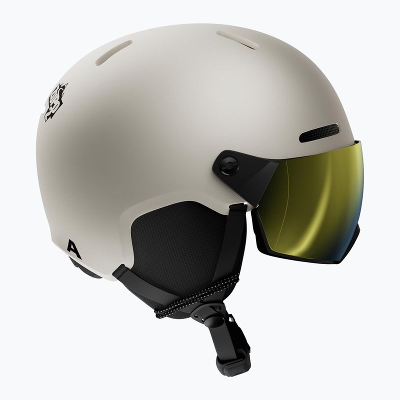 Children's ski helmet Alpina Zupo 2 Visor Q-Lite sand matt 2