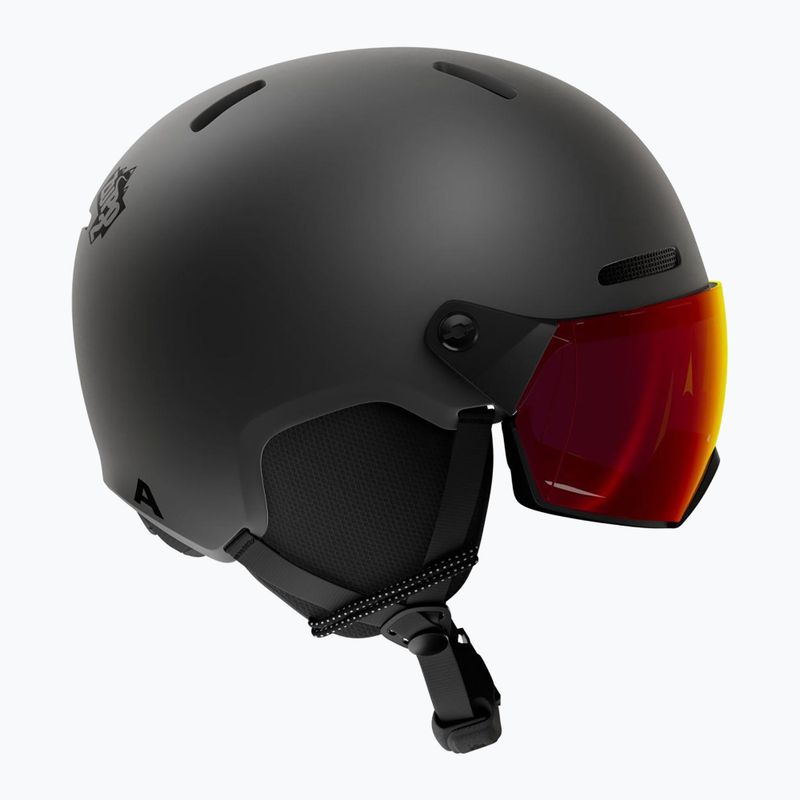 Children's ski helmet Alpina Zupo 2 Visor Q-Lite black matte 2