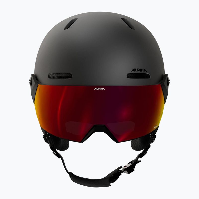 Children's ski helmet Alpina Zupo 2 Visor Q-Lite black matte 3