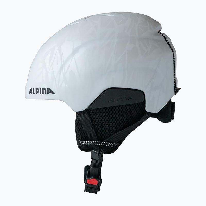 Children's ski helmet Alpina Pizi white camo 2