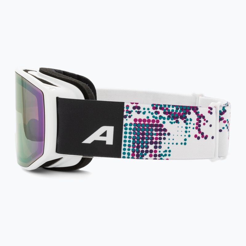 Ski goggles Alpina Venet M Q-Lite white/lilac matt 4