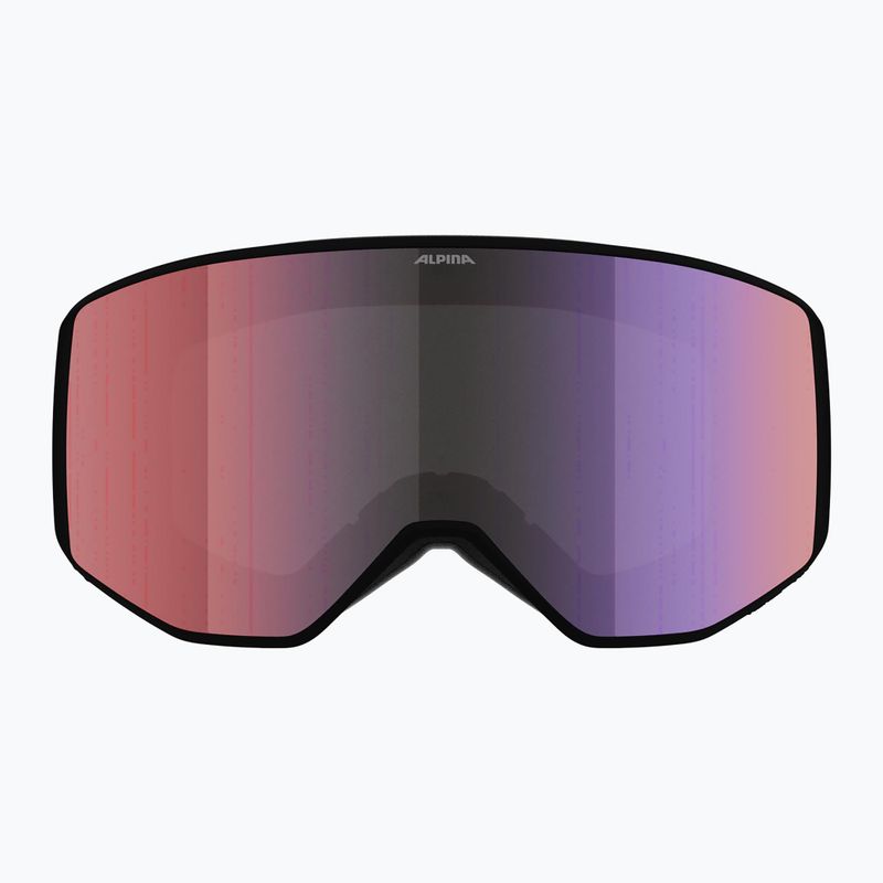 Ski goggles Alpina Venet M Q-Lite  white/lilac matt 2