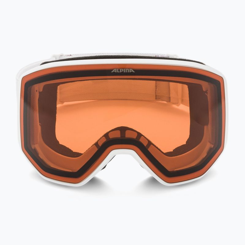 Ski goggles Alpina Venet M white/rose matt 2