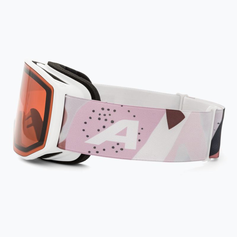 Ski goggles Alpina Venet M white/rose matt 4