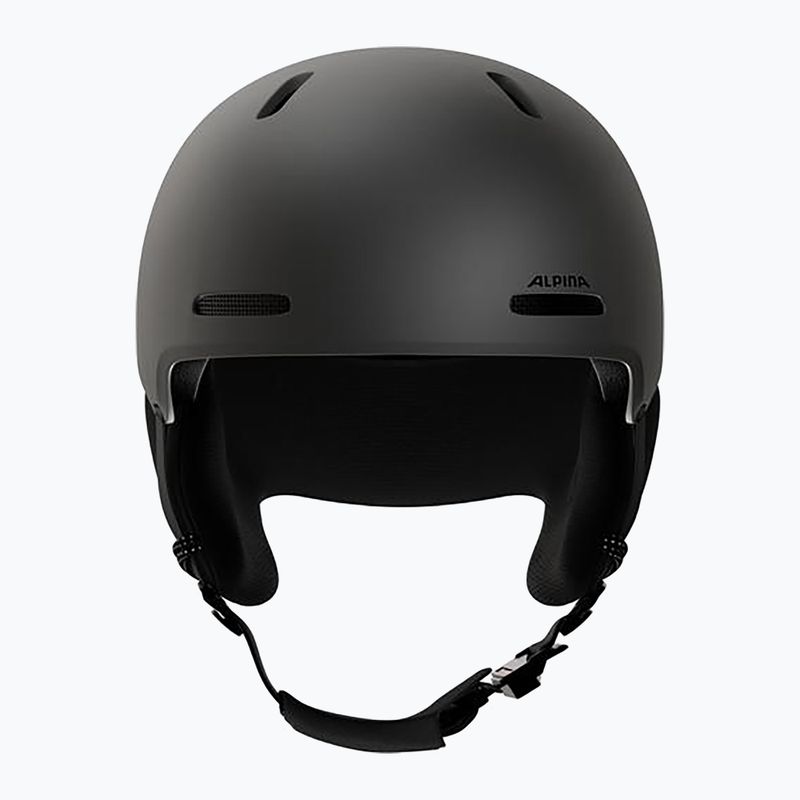 Children's ski helmet Alpina Zupo 2 black matte 3