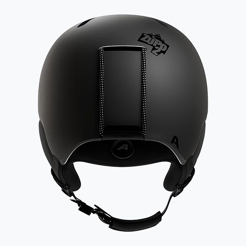 Children's ski helmet Alpina Zupo 2 black matte 4