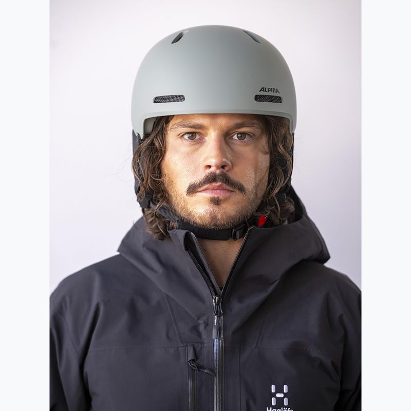Ski helmet Alpina Arber 2 MIPS willow green 5