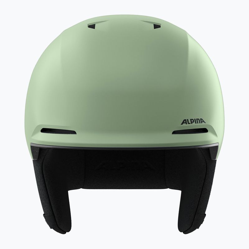 Ski helmet Alpina Brix willow green matt 3