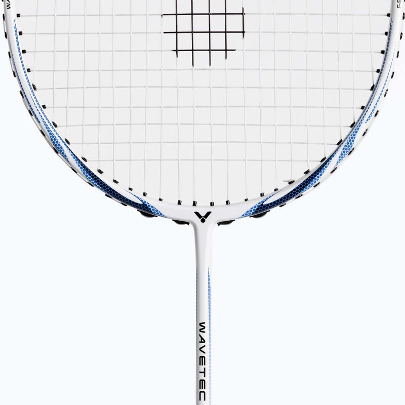 VICTOR Wavetec Magan 7 badminton racket blue and white 200023 4