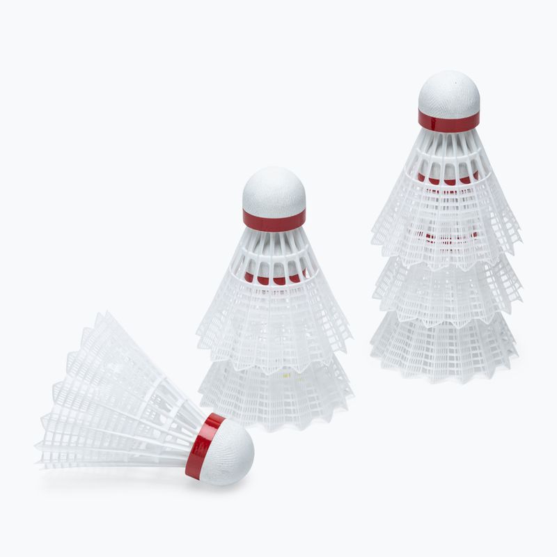 VICTOR Nylon Shuttle 3000 badminton shuttlecocks 6 pcs white 101519 2