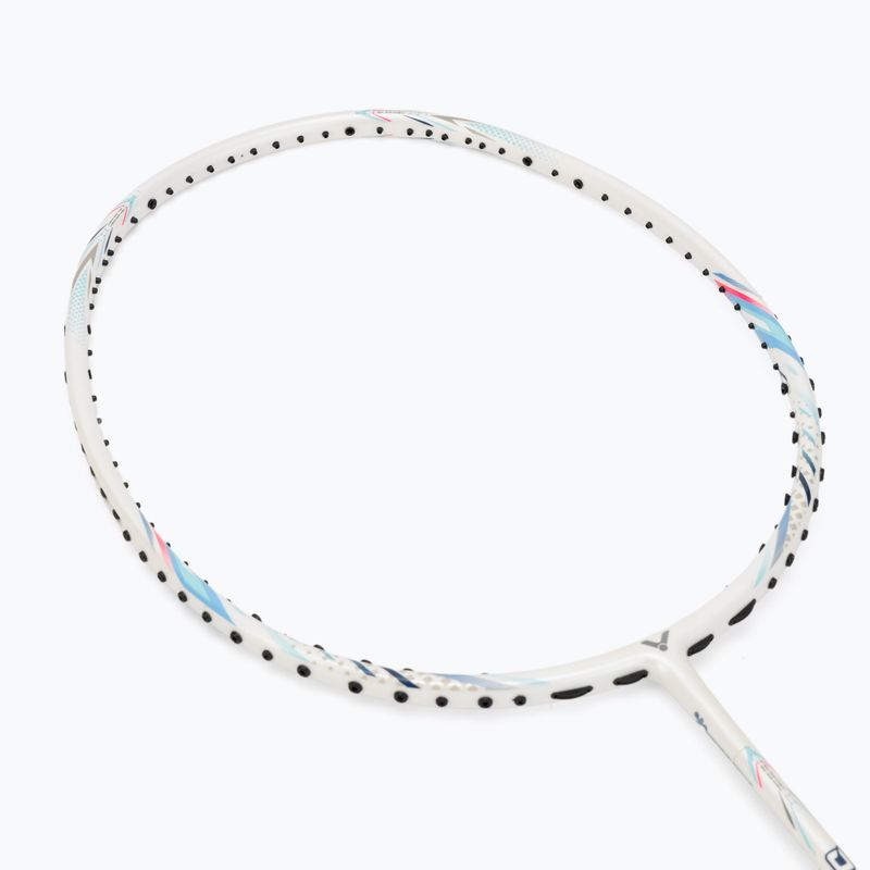 Badminton racket VICTOR Drivex moonlight white 5