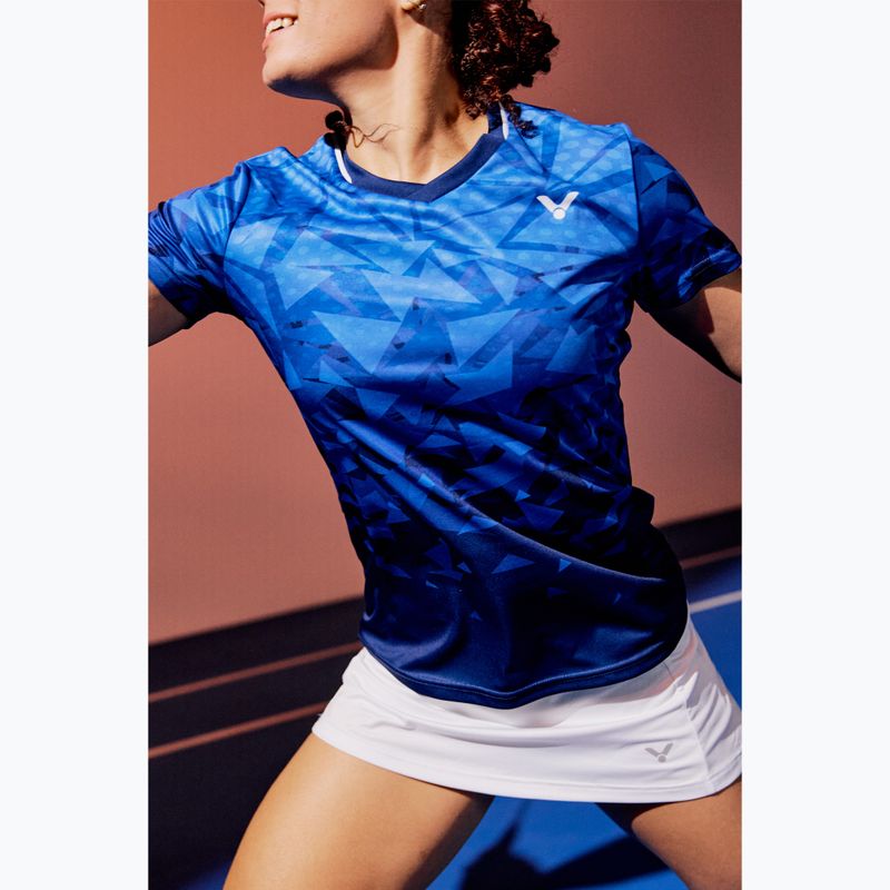 VICTOR women's T-shirt T-54100 W blue 7