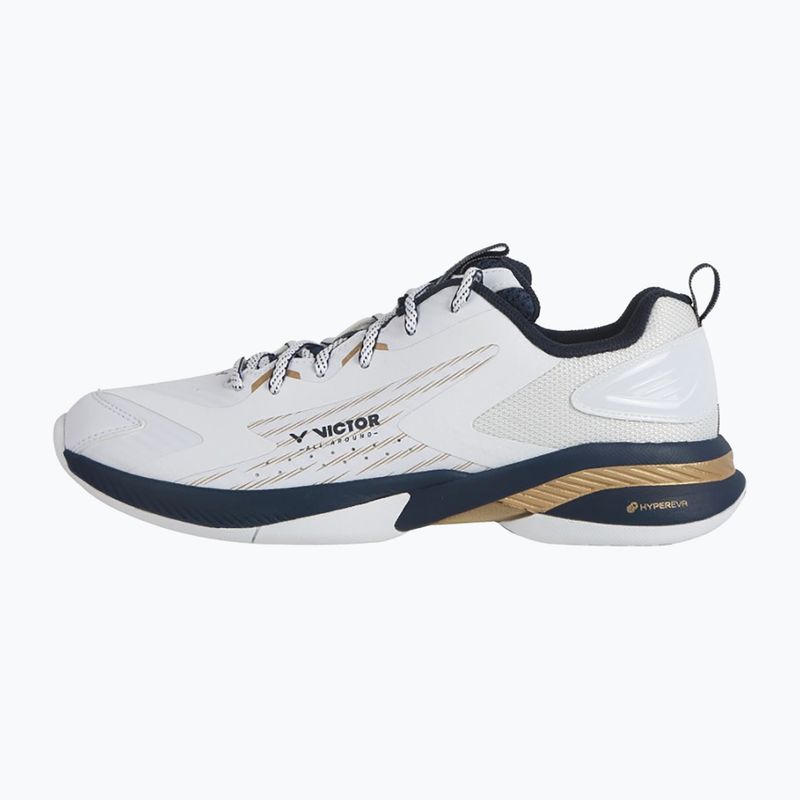 Men's badminton shoes VICTOR A970TD AX bright white/light gold 9