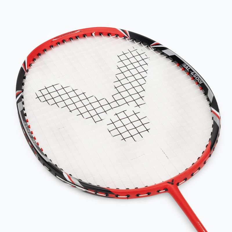 Badminton racket VICTOR AL-6500 red/black 5