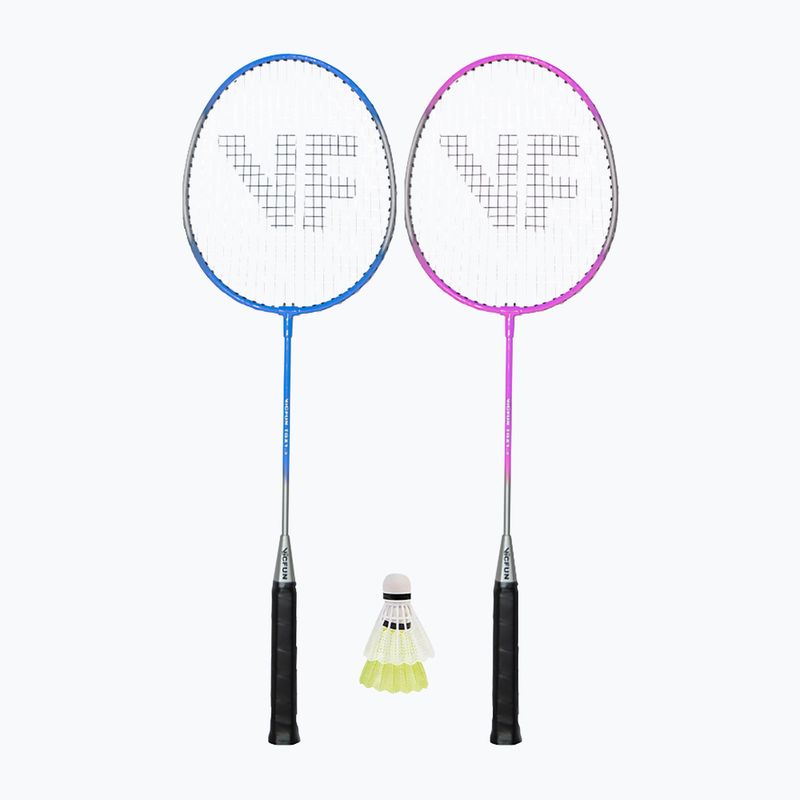VICFUN Hobby badminton set Type B pink/ blue