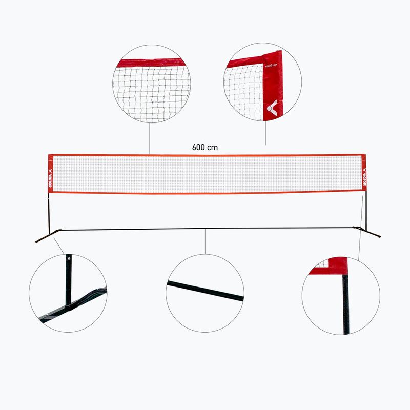 VICTOR Premium 6 m badminton net 3