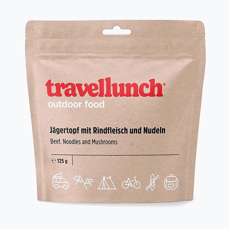 Freeze-dried food Travellunch Beef with noodles and mushrooms 125 g