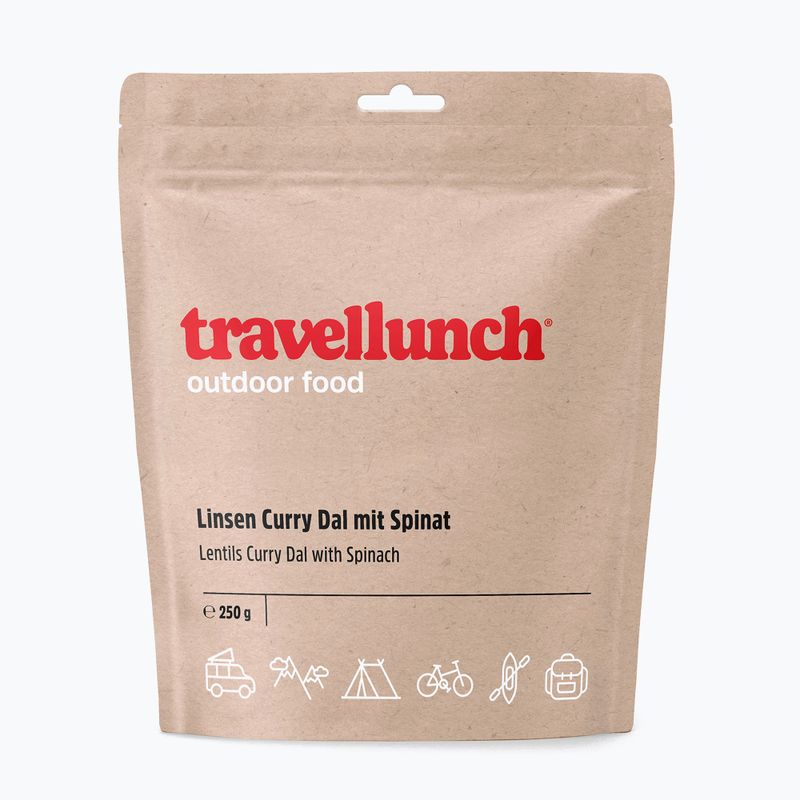Freeze-dried food travellunch Curry Dal with lentils and spinach Vege 250 g