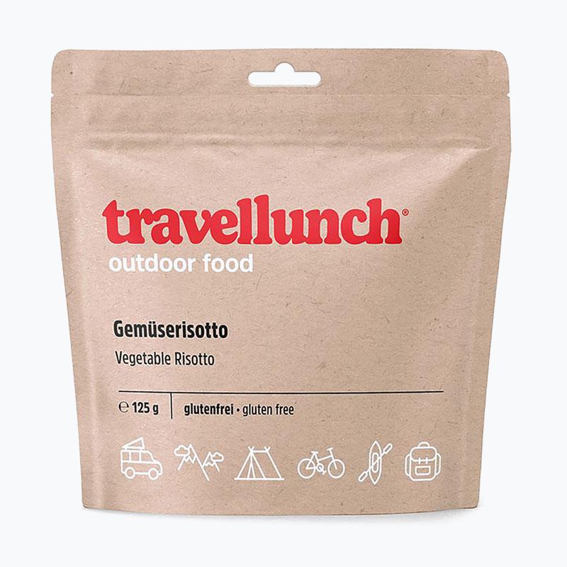 Freeze-dried food travellunch Risotto gluten-free with vegetables and mushrooms 125 g