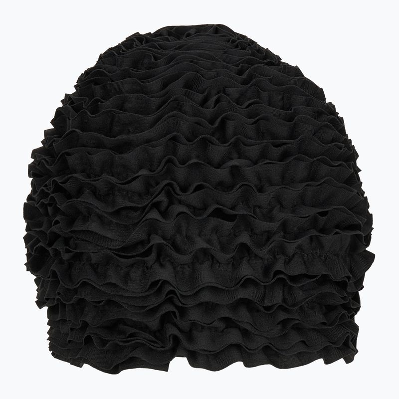 Women's swim cap Fashy Exclusive Frill black