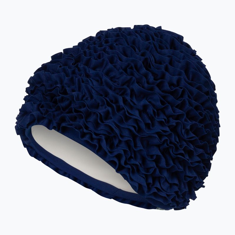 Women's swim cap Fashy Exclusive Frill navy