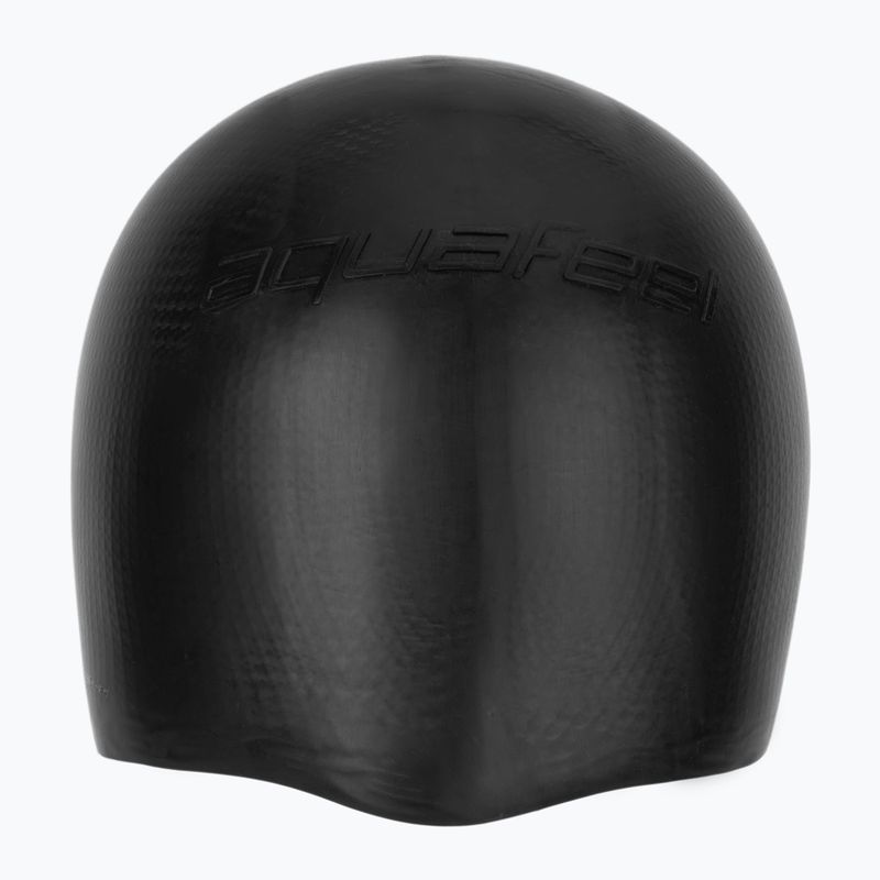 AquaFeel Bullitt black swimming cap 2