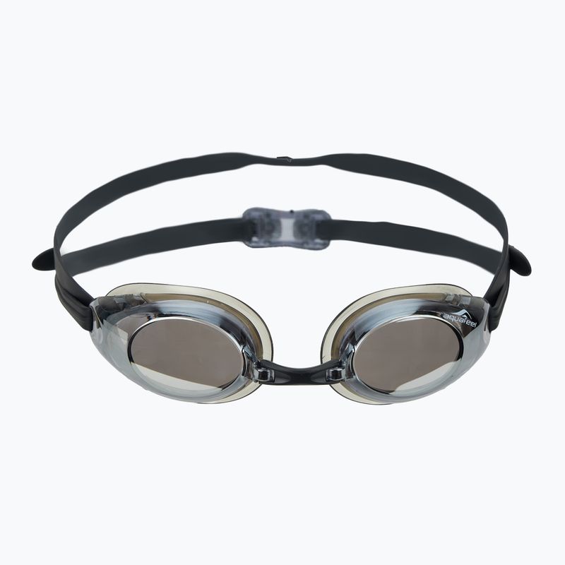 Swimming goggles aquaFeel Glide Mirrored black/silver 2