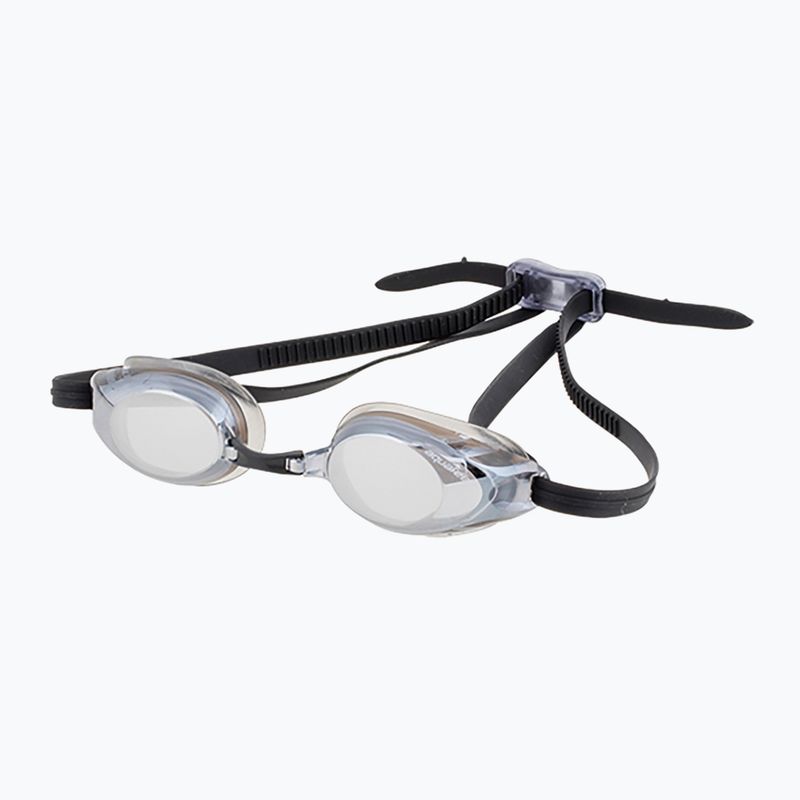 Swimming goggles aquaFeel Glide Mirrored black/silver