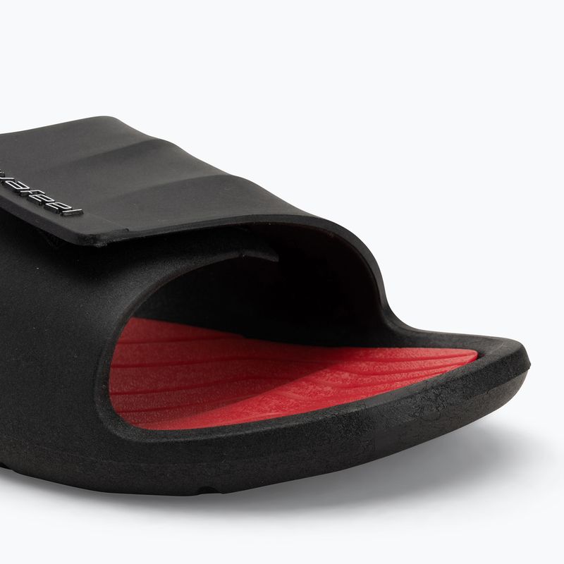 Men's slides aquaFeel Profi Pool black/red 7