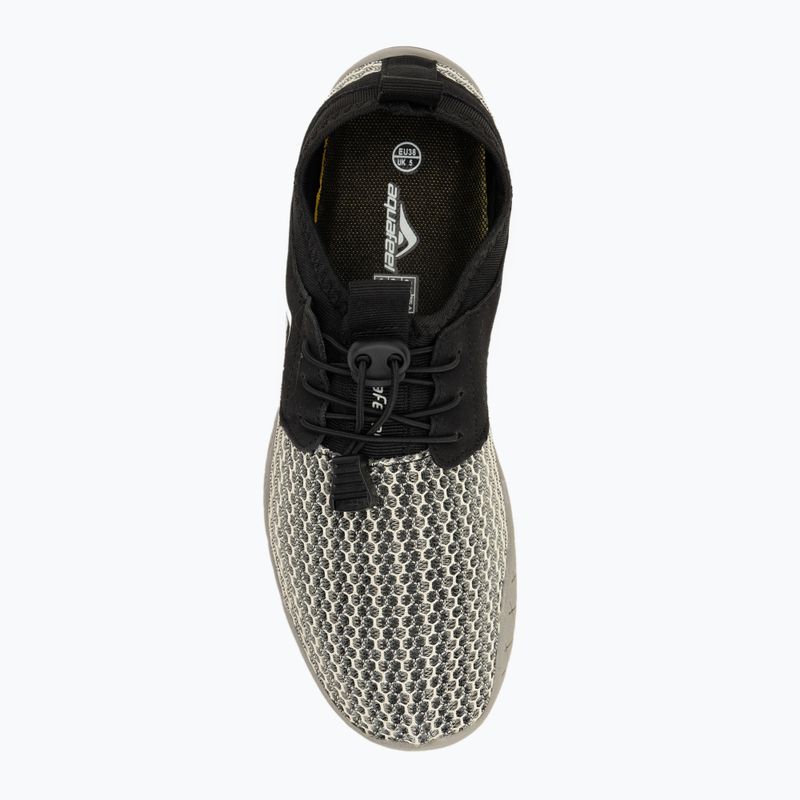 Women's water shoes aquafeel Oceanside grey / black 5