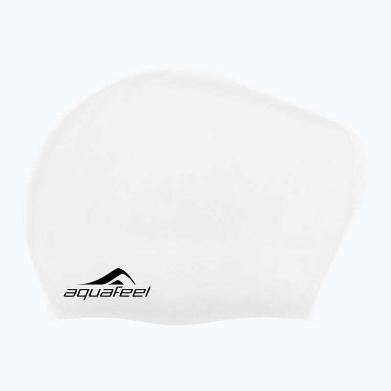 AquaFeel Long Hair swimming cap white