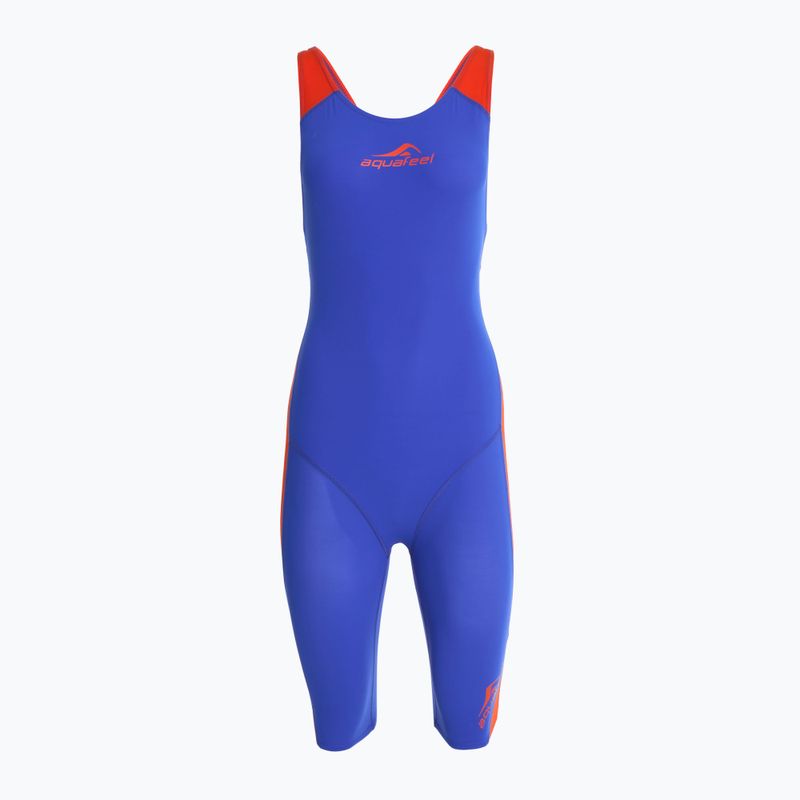 Women's one-piece swimsuit aquafeel I-Nov N2K Openback blue