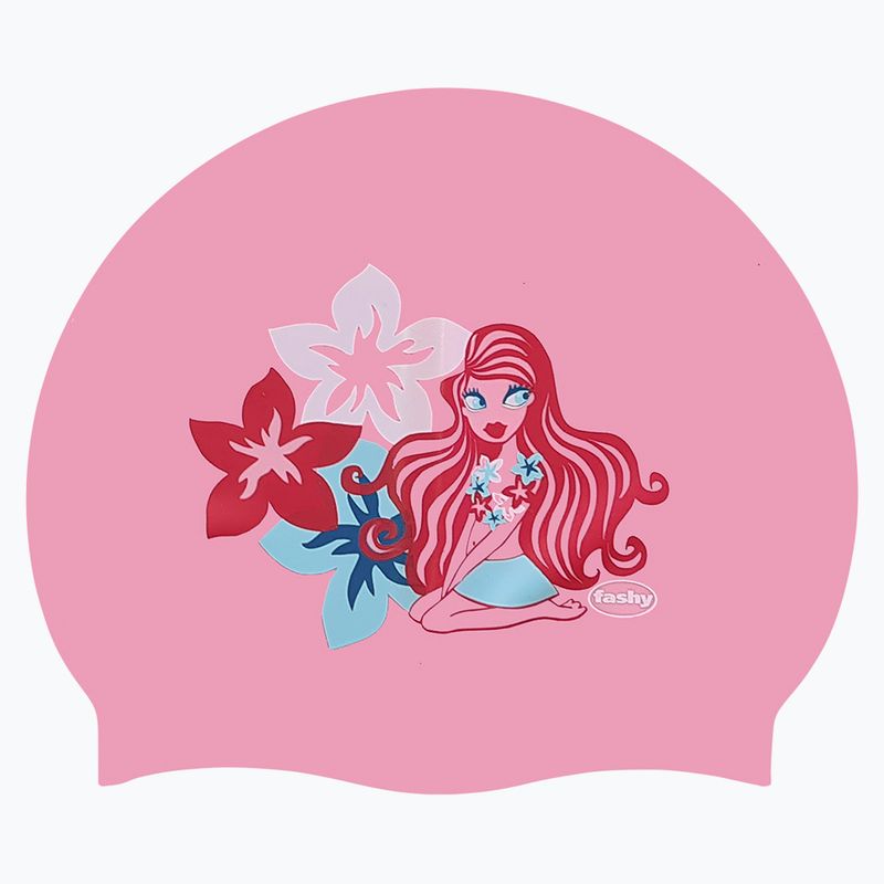 Fashy children's swimming cap 3047 Printed pink 2