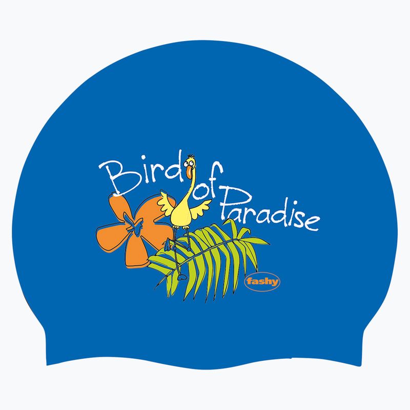 Fashy children's swimming cap 30402 Printed blue 2