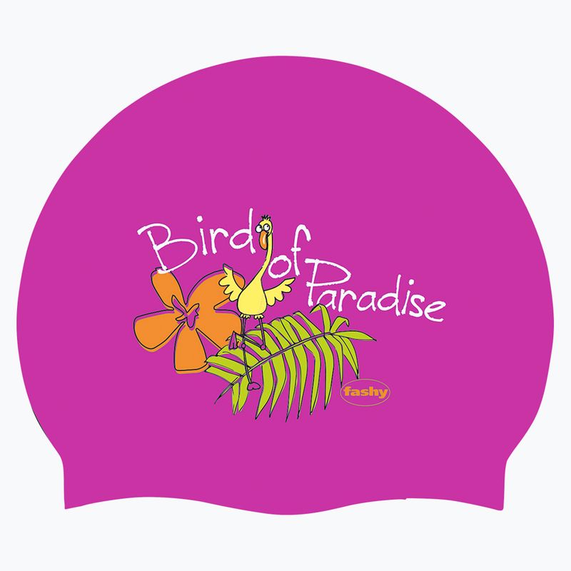 Fashy children's swimming cap 30402 Printed fuchsia 2
