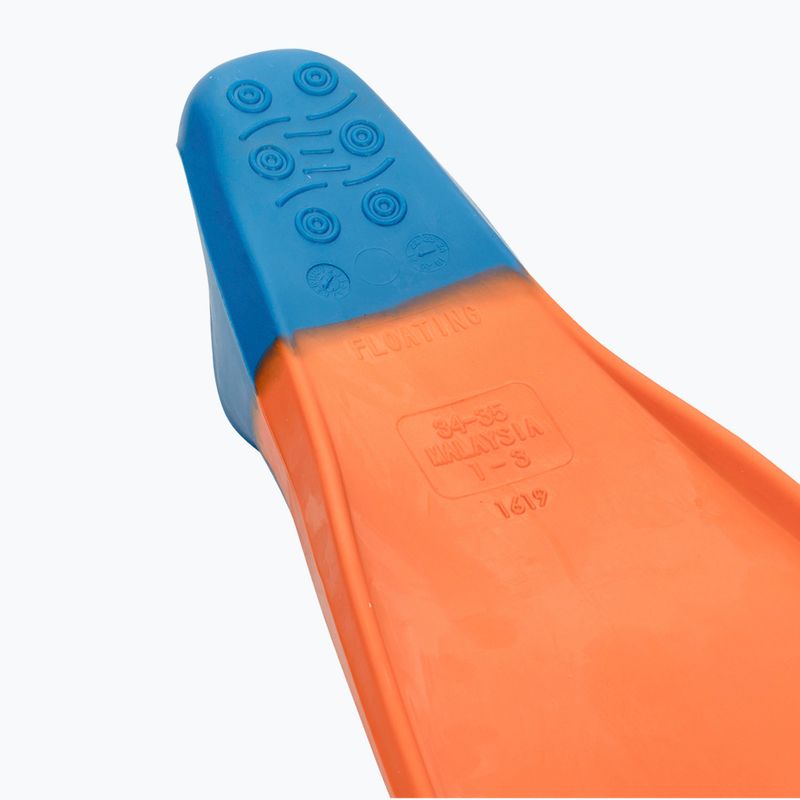 Aquafeel Swim Fin Floating fins size 24-26 orange 2