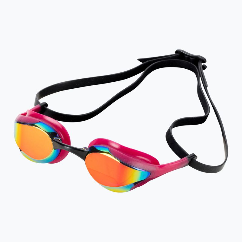 Swimming goggles aquaFeel Leader Mirrored bordeaux/gold