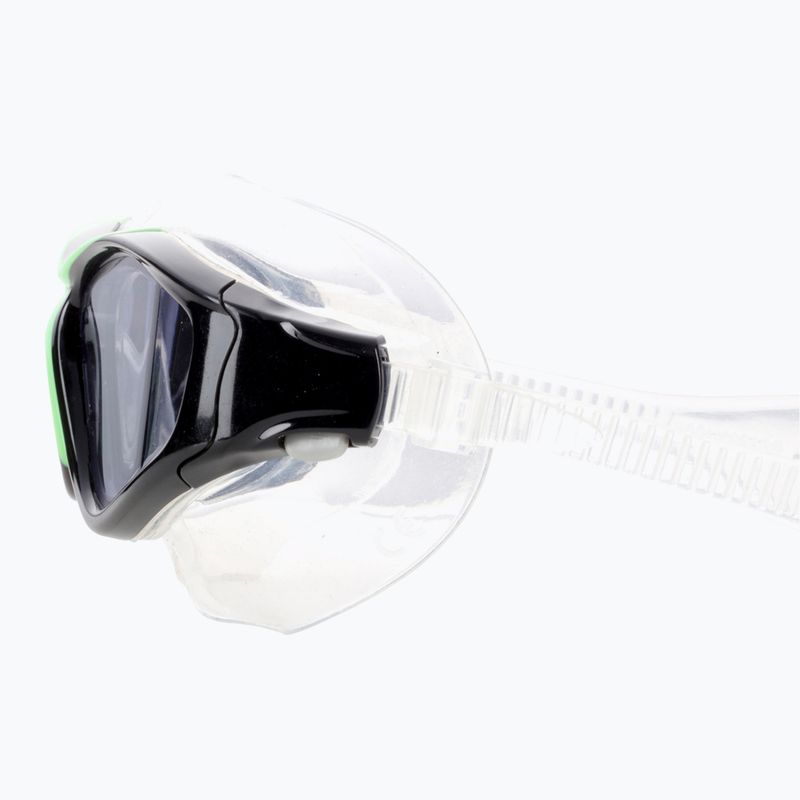 Swimming goggles aquaFeel Endurance Pro III green/transparent 2