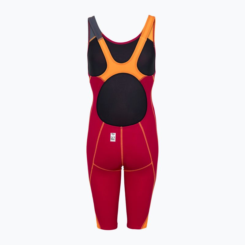 Women's one-piece swimsuit aquaFeel N2K Openback red 2