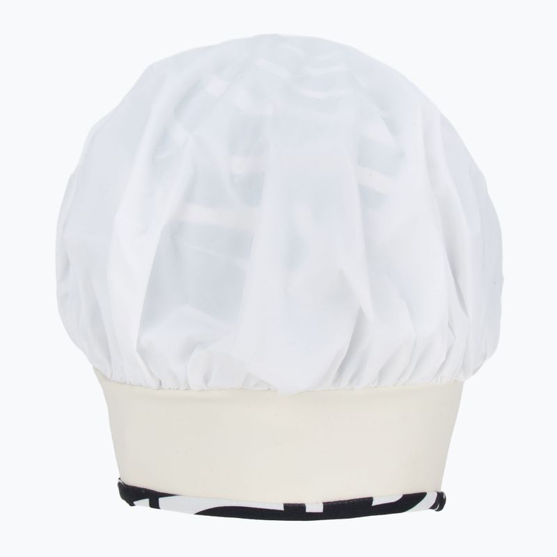 Women's swim cap Fashy Exclusive black / white 3