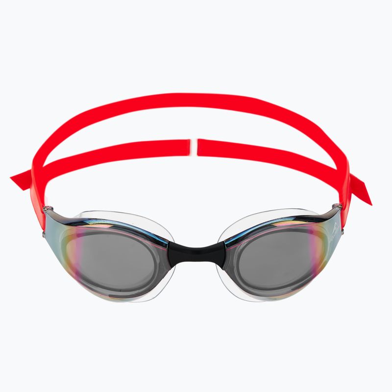 Swim goggles aquafeel Aqua Soft Mirrored red / gold 2