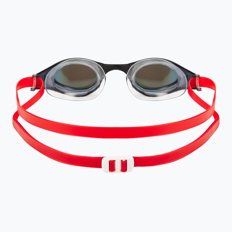 Swim goggles aquafeel Aqua Soft Mirrored red / gold 4