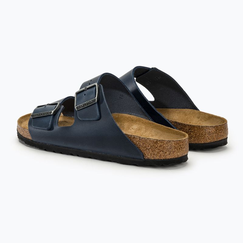 BIRKENSTOCK Arizona SFB LEOI Narrow blue slides 3