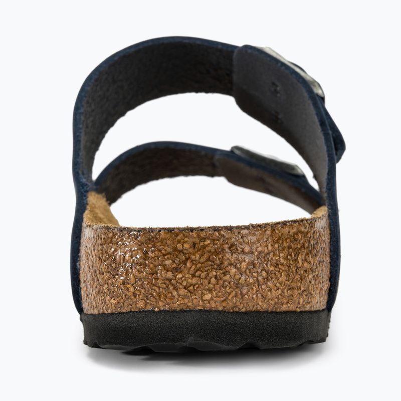BIRKENSTOCK Arizona SFB LEOI Narrow blue slides 7