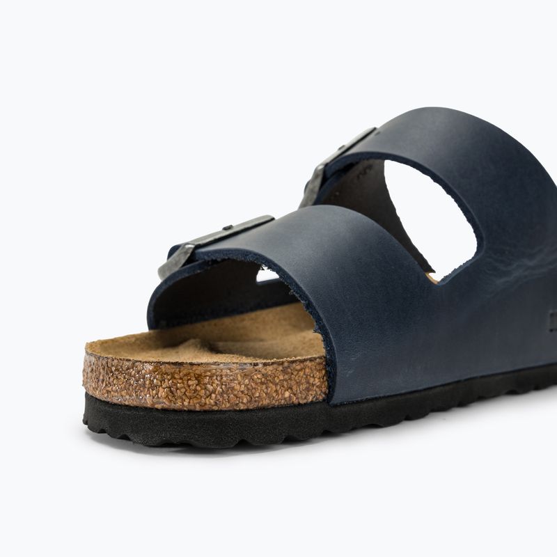 BIRKENSTOCK Arizona SFB LEOI Narrow blue slides 8