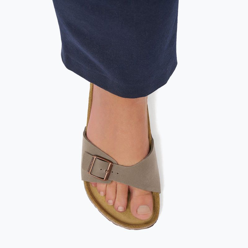 Women's sandals BIRKENSTOCK Madrid Birkibuc Regular stone 9